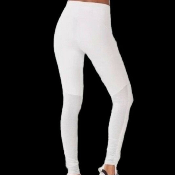 Fabletics Cashel Foldover PureLuxe Legging - Women's XS (White) - Picture 7 of 10